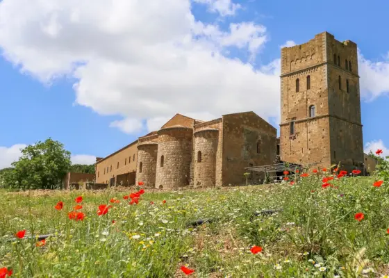 San Giusto Abbey, Lazio, Italy