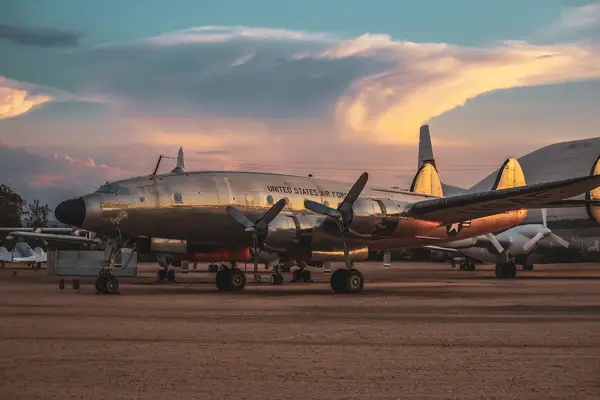 Historic aircraft on display at the Pima Air and Space Museum