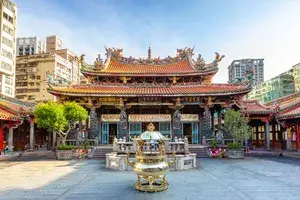A temple in Taipei 