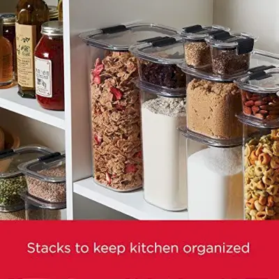 Pantry Storage with Airtight Lids