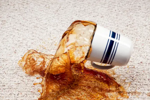 how to get coffee stains out of carpet