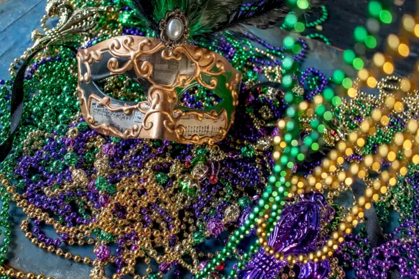 mardi gras captions for instagram beads