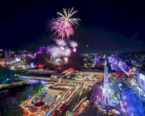 hogmanay 2019 edinburgh, scotland, country of origin of auld lang syne song