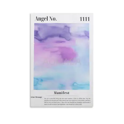 1111 Angel Number Poster