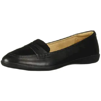 Black Leather Loafers