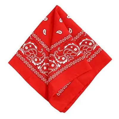 Red Bandana Handkerchiefs 