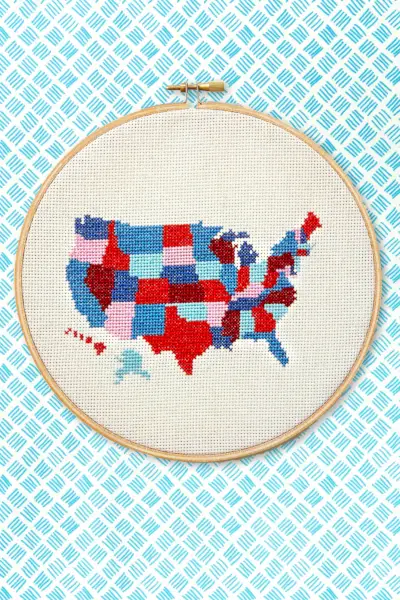 Pattern, Embroidery, Textile, Line, Needlework, Carmine, Azure, Art, Cross-stitch, Creative arts, 