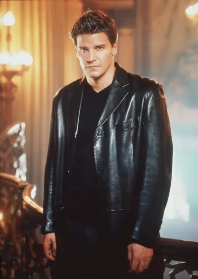 370100 02 david boreanaz stars in warner bros drama angel photo by frank ockenfelsonline usa