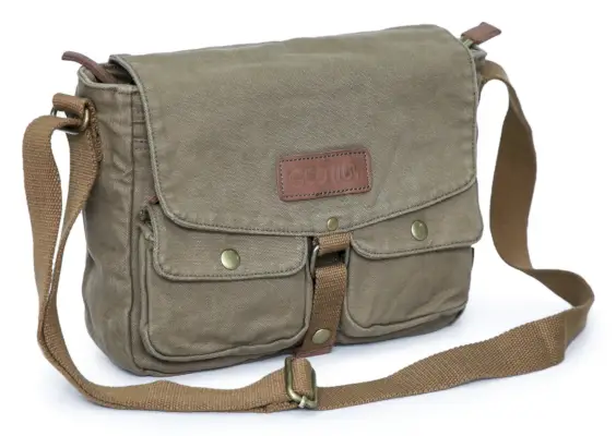 Canvas Messenger Bag 