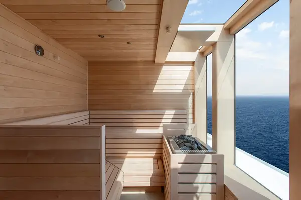 spa on board the Silver Ray