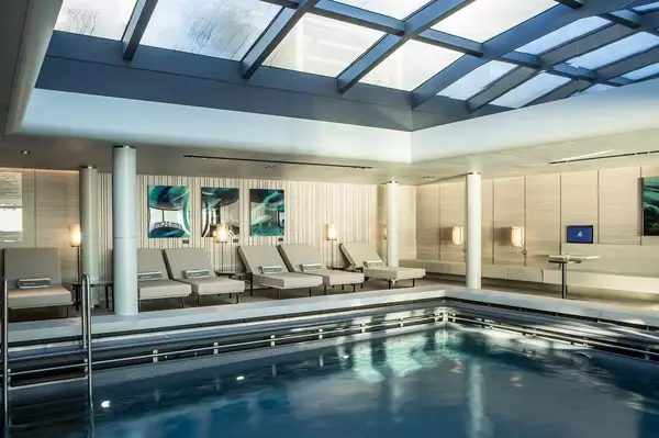 indoor pool on board Le Commandant Charcot