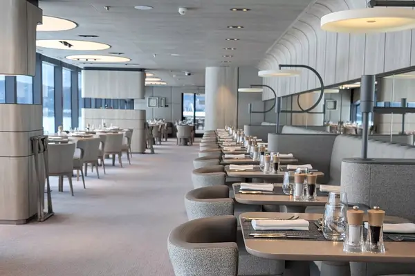 dining room on board Le Commandant Charcot