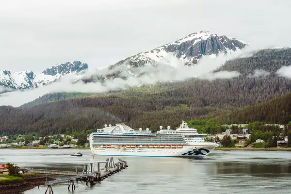 Cruise ship in Alaska
