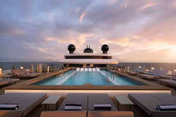 Ilma Yacht Ritz Carlton pool deck 