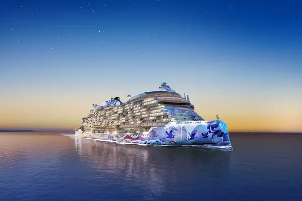 Exterior of Norwegian Luna