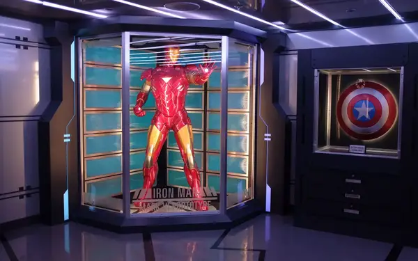 Avengers on Disney cruise ship