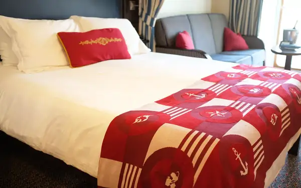 Guestroom on Disney Cruise Ship