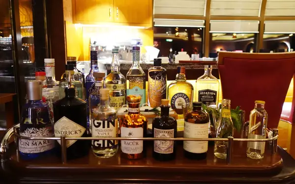 Bar Cart on Disney Cruise ship