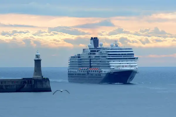 Exterior of Eurodam ship