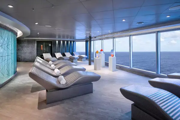 The Thermal Spa Suite on board the Rotterdam ship by Holland America Line