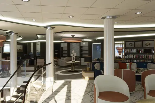 The Library on board the Sylvia Earle