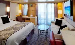 bedroom onboard the Holland America Westerdam 