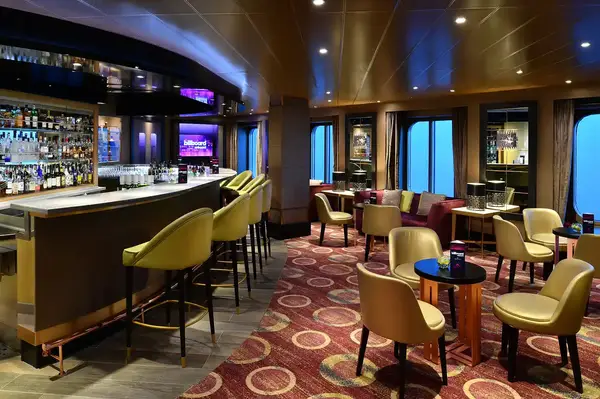 Bar onboard the Holland America Westerdam 