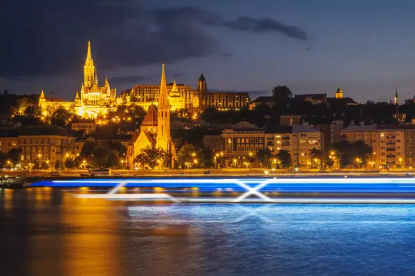 The Danube River in Budapest