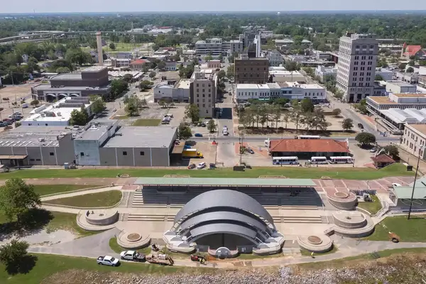 Overview of the city of Alexandria, Louisiana