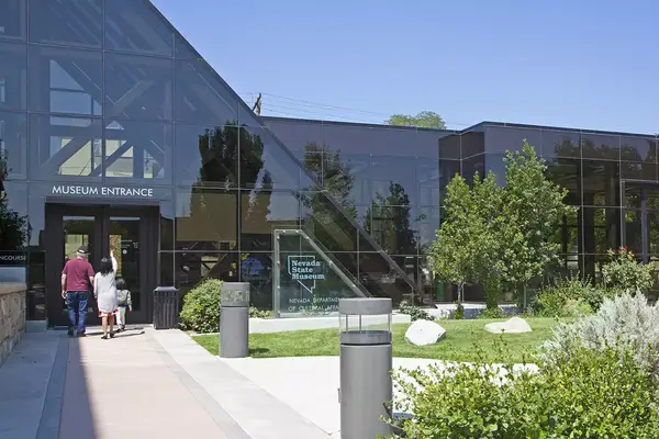 Exterior of the Nevada State Museum in Carson City
