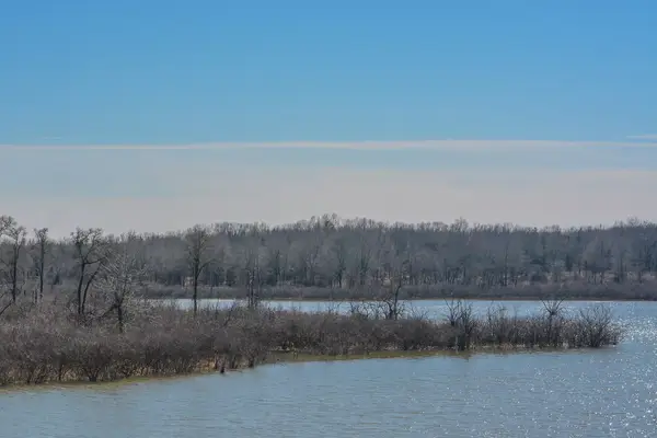 A quiet lake in Oklahoma