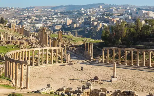 Oval Plaza, Jerash, Jordan