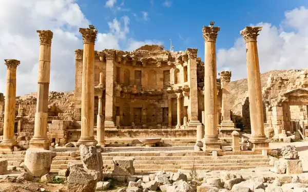 Nymphaeum, Jerash, Jordan