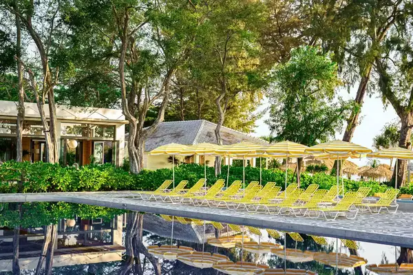 The pool at the Standard hotel in Hua Hin