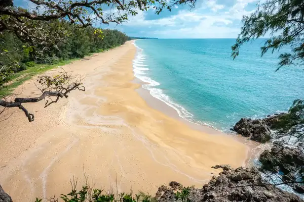 beach at Phra Thong Island,Khao Lak ,Phang nga.