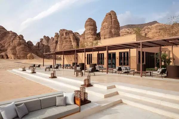 Exterior patio at Banyan Tree Alula