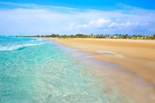 Burriana beach in Castellon of Spain