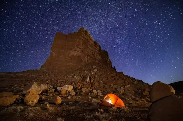 Goblin Valley State Park under the stars 