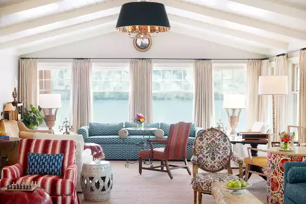 Living room at Lake Austin Spa Resort