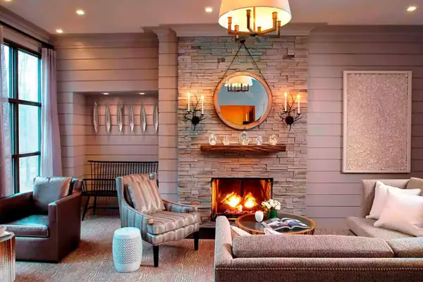 Lounge area at The Lodge at Woodloch