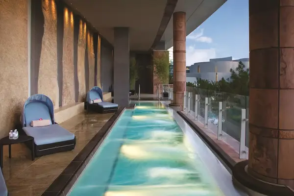 Balcony pool at the spa at ARIA Resort & Casino
