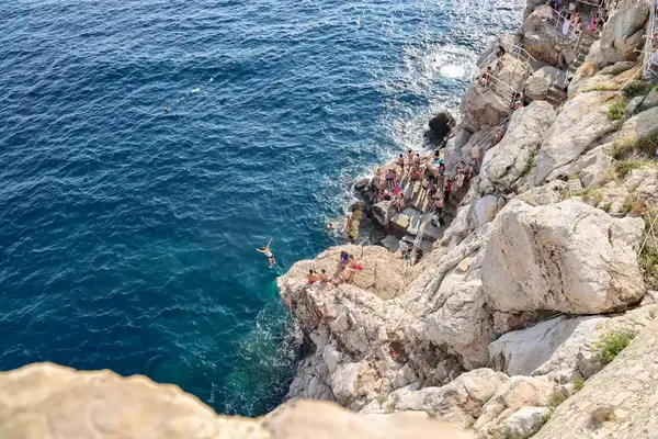 Rocky coastline of Dubrovnik