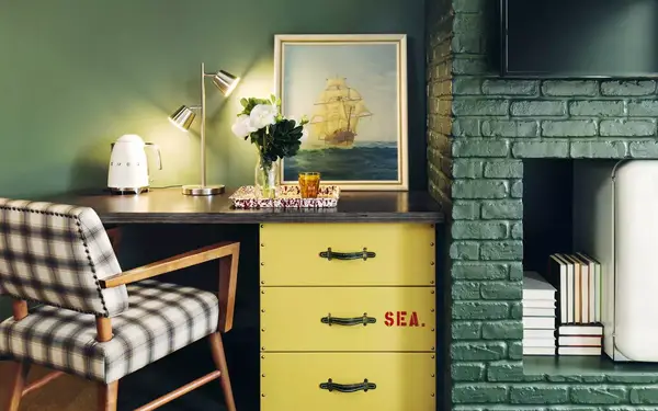 Room at the Playhouse Hotel in Seattle, Washington