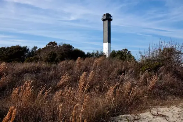 Charleston lighthouse located on Sullivan