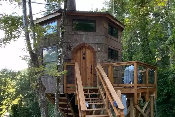 Exterior of TreehouseTopia, Sevierville, Tennessee, United States