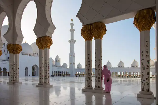 Sheikh Zayed Grand Mosque is located in Abu Dhabi, the capital city of the United Arab Emirates.