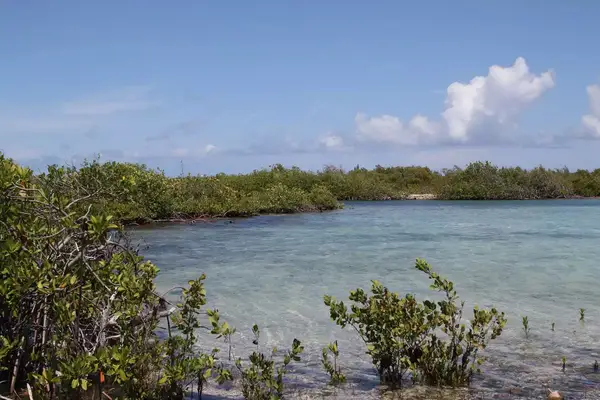 View near the end of Chalk Sound Drive, Providentiales, Turks and Caicos Island