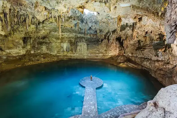 Cenote near Valladolid, Yucatan, Mexico (MR)