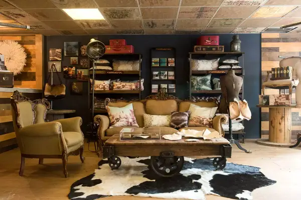 Interior of Urban Cottage store in Bermuda