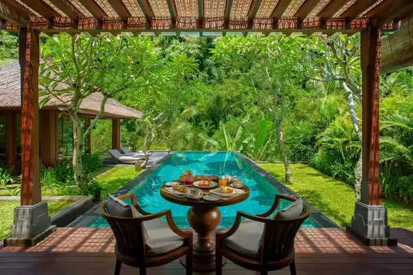 Pool at Mandapa, a Ritz-Carlton Reserve